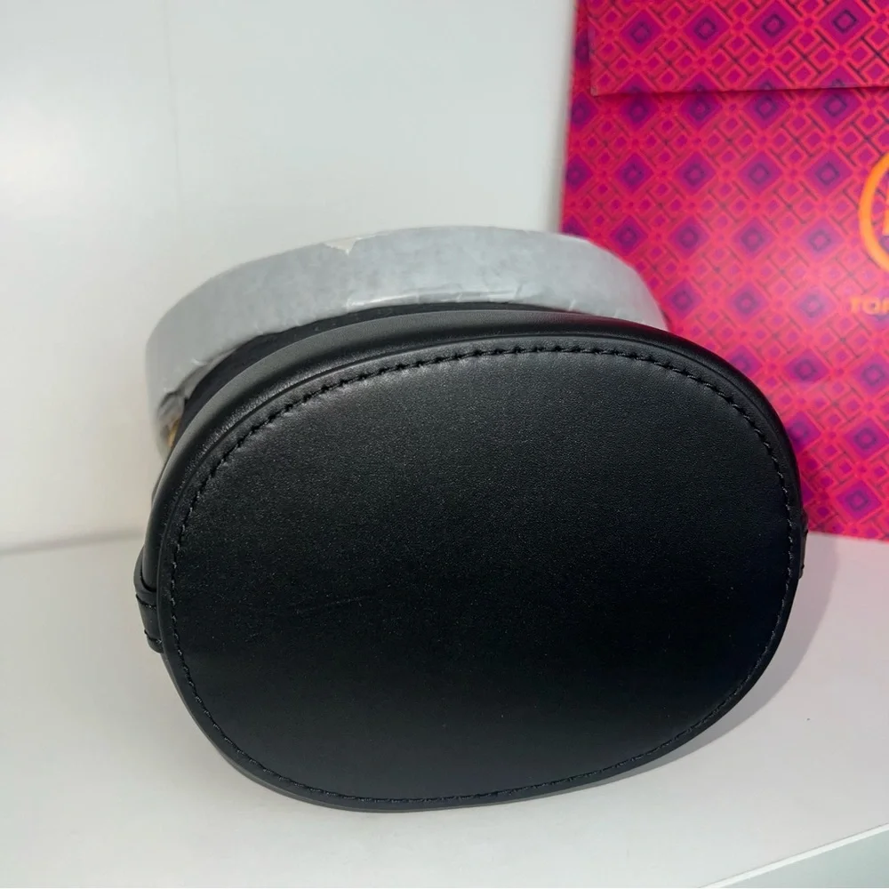 NWT Tory Burch Black Bucket Bag